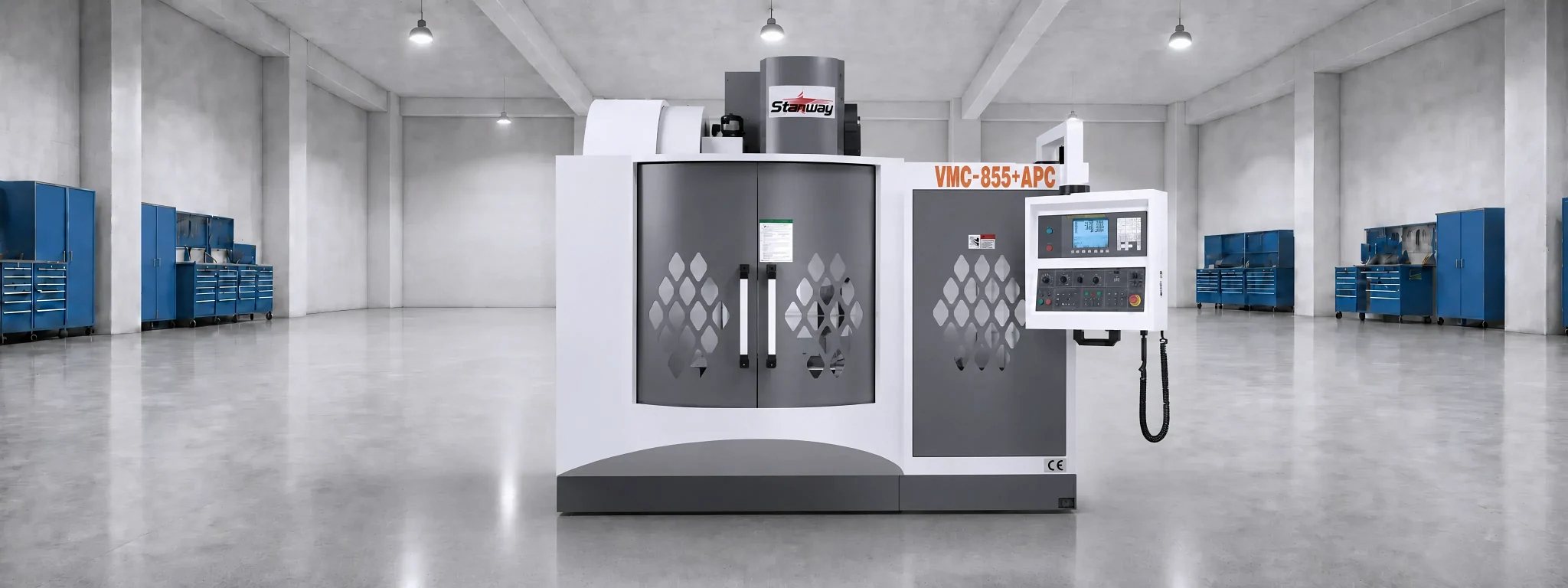 Twin-Pallet Vertical Machining Center VMC-855-APC